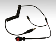 Microphone kit for track racing closed helmets